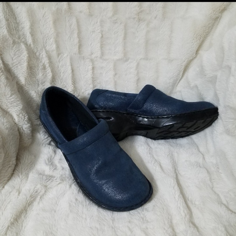 Bøc Navy Blue Clogs